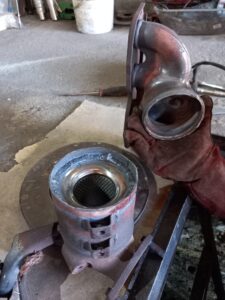 Пламегаситель коллекторный 110x100 Hyundai sonata lpi