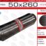 Гофра глушителя 50x260il усиленная EuroEx