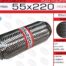Гофра глушителя 55x220il усиленная EuroEx