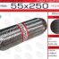 Гофра глушителя 55x250il EuroEx усиленная