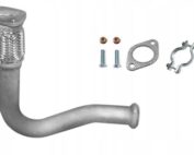 Труба приемная Рено Клио II. Кенго (Renault Clio II. Kangoo 7700428923) 1.9 TD 99-07 Polmostrow 21.525 (713-307) (07178)