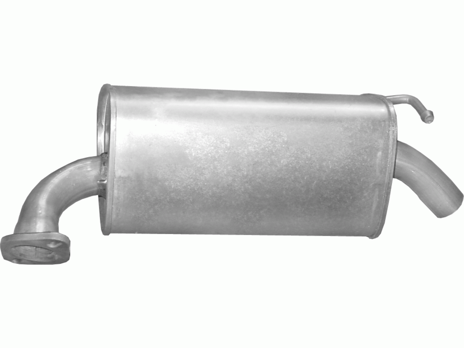 Глушитель Мазда 6 (Mazda 6) L801-40-100C прав. 2.0/2.3 05-07 (12.216 Polmostrow) 