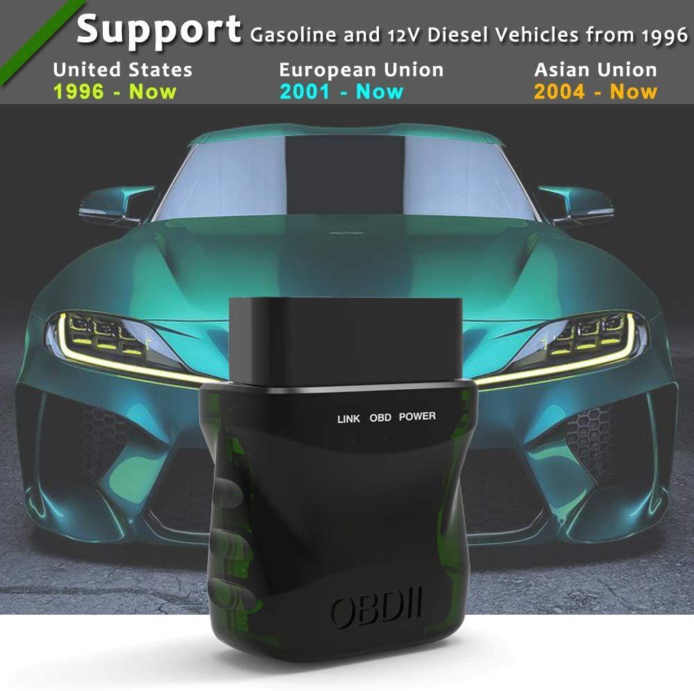 Сканер ELM327 V1.5 OBD 2, Bluetooth 4,0 для IOS Android, автомобильный сканер OBD2, коды ошибок, отключение, диагностика двигателя
